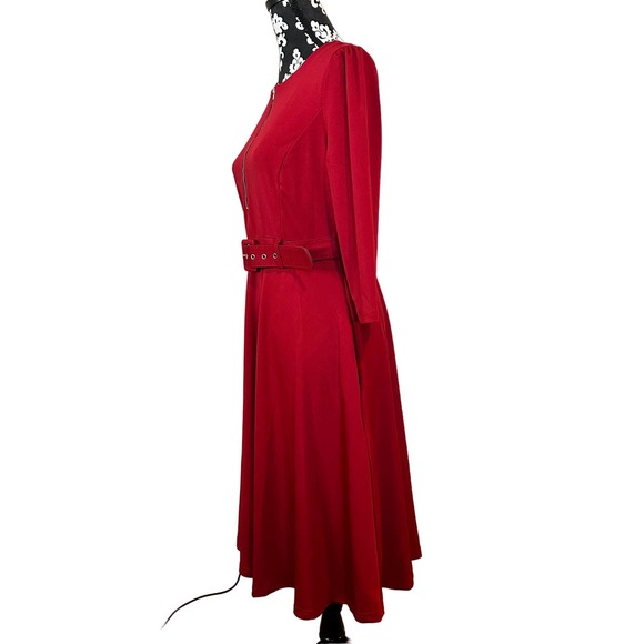 NWT Belted Dress with POCKETS - Picture 4 of 14